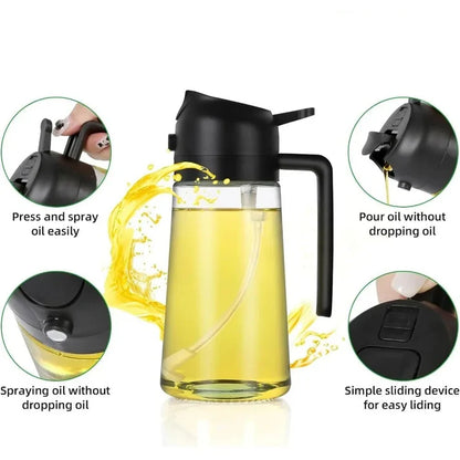 SmileShop® 2 in 1 Oil Dispenser